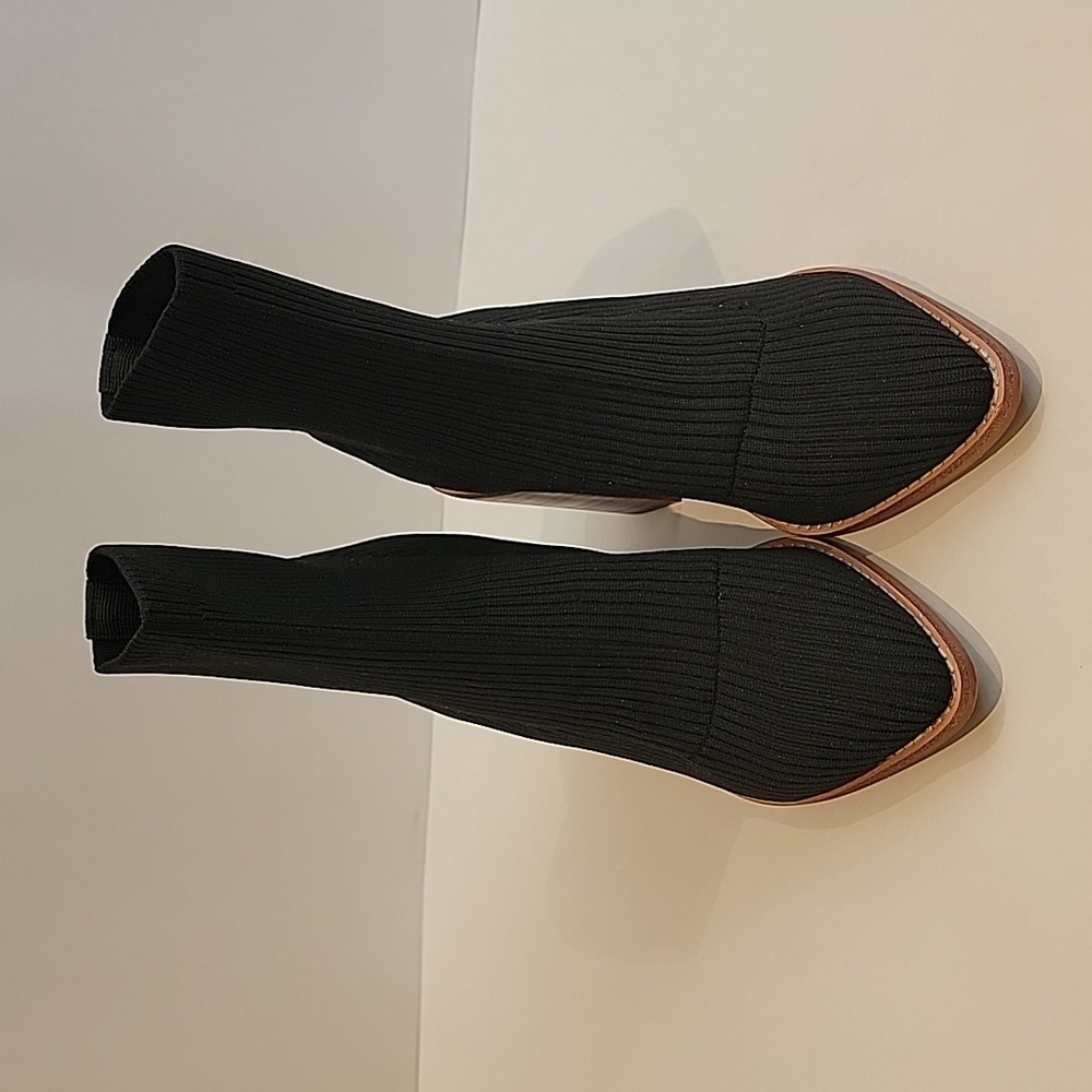 Steven Madden  Knit Booties Black Sz:6 - Picture 6 of 12